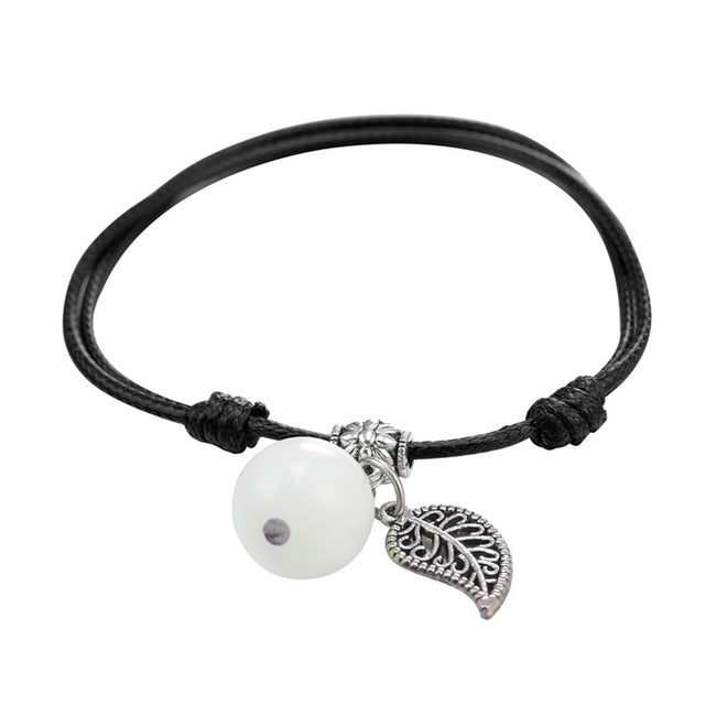 Adjustable Luminous Bead Anklets for Summer Beach