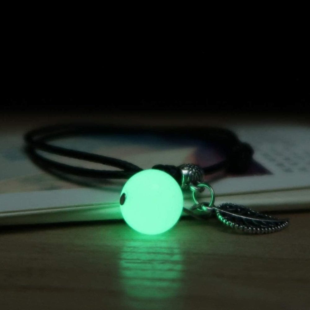 Adjustable Luminous Bead Anklets for Summer Beach