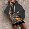 Women's Halloween Padded Sweater for Fashionistas