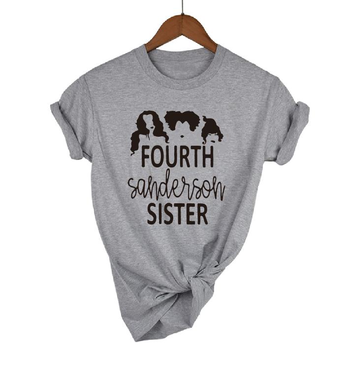 Halloween Fourth Sanderson Sister Cotton T-Shirt