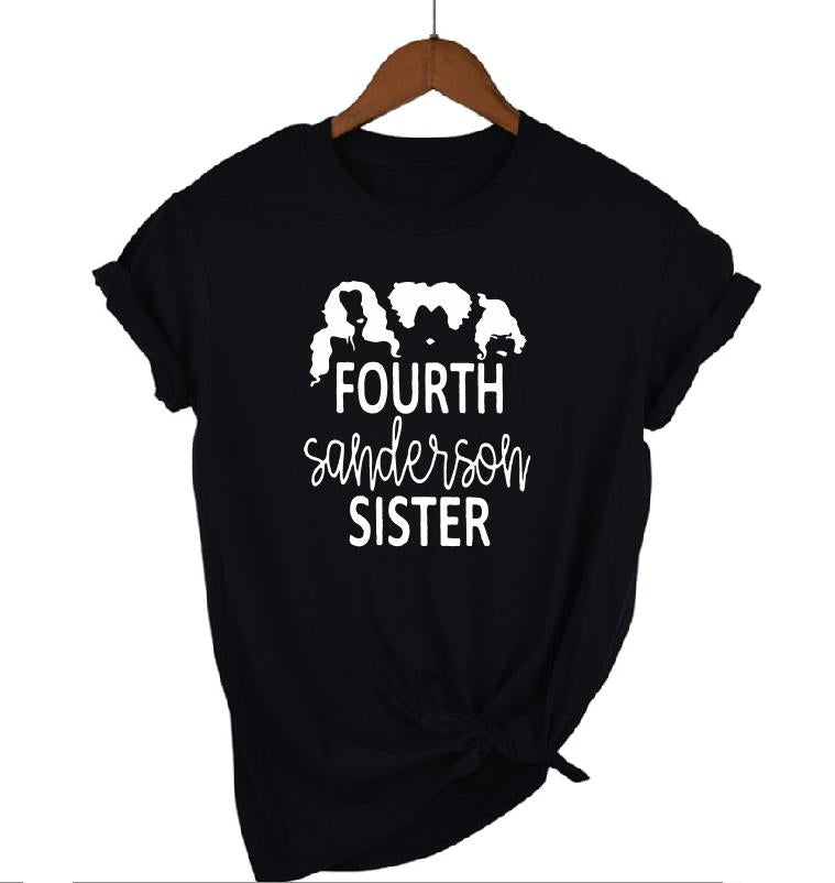 Halloween Fourth Sanderson Sister Cotton T-Shirt